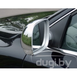 Хромированные накладки на зеркала OMSA для Volkswagen Touareg 2003 - 2007 